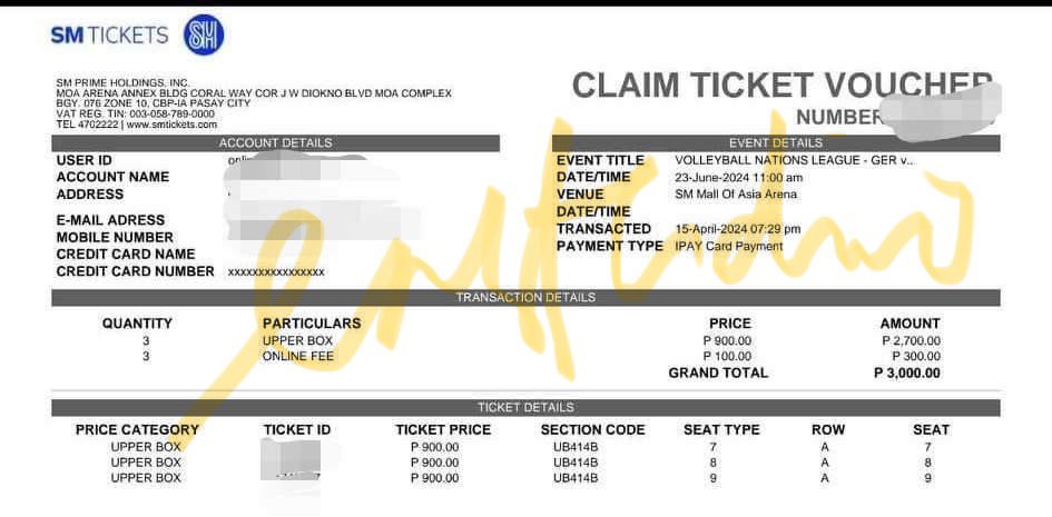 enstudioo's tweet photo. wts/lfb 

vnl tickets - japan vs usa (jan 23)

- price: php 1,200
- venue: moa arena, philippines
- tier: upperbox 414B
- seats: A7

rfs: secured lowerbox!! 
send dm if interested!! 🪽🫶🏼

tags: vnl 2023, vnl philippines, ishikawa, miyaura, nishida, takahashi https://t.co/U7tPVGTbTi
