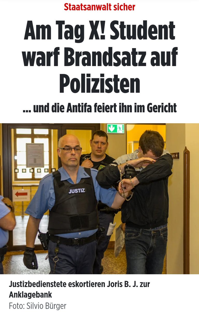 Mal ein paar Jahre gesiebte Luft atmen lassen, den Jungen. Dann kommt er vielleicht zur Besinnung.
#Antifa #Linksextremismus 👇

m.bild.de/regional/leipz…