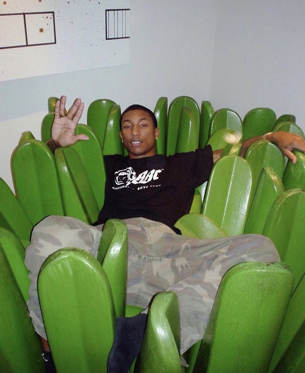 Pharrell on the Pratone Sofa