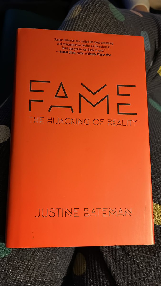 The formidable @JustineBateman is helping me sort through my own wrestling with Fame - brushing against it, being over-shadowed by it, villifying it, but also craving it so that I just might be seen a little bit by the world. Grateful.