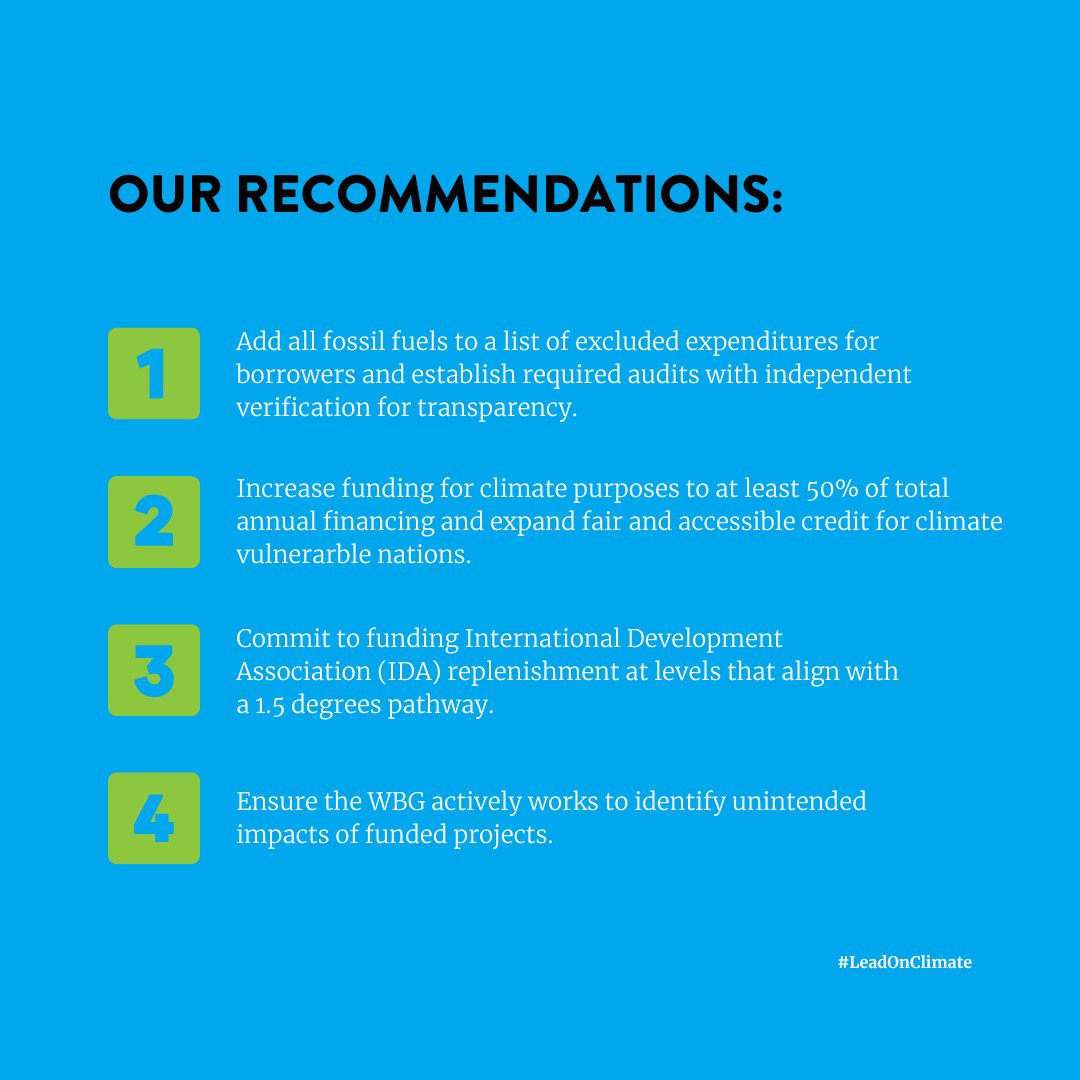 Join @ClimateReality in urging global leaders at the @WorldBank #SpringMeetings to #EndFossilFuels, support a fast, #JustTransition, & meet #ClimateFinance needs now | bit.ly/WBGLetter @AfricaCRP @Reality_Canada @ClimateCEE @CR_INDSA @tcpindo @ClimateLatino @ClimateRealPH