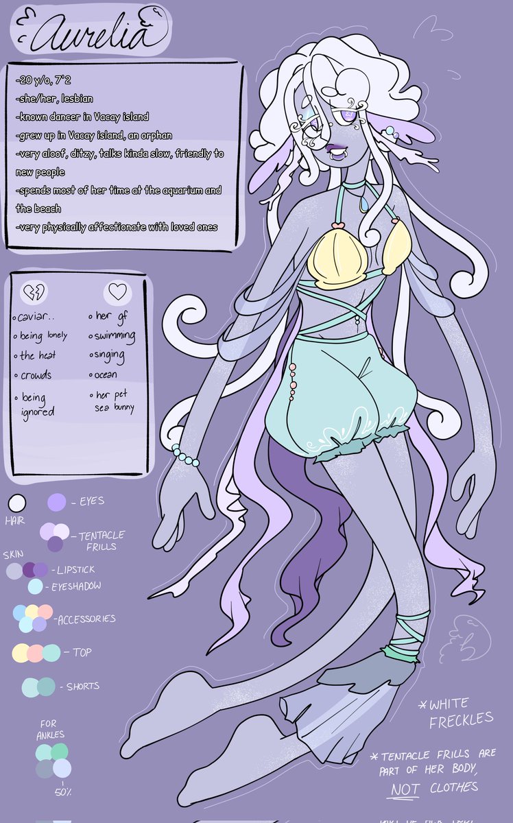 Redesigned Aurelia!! Made her look more jellyfish-like
#mountrageonoc #trollsoc #TrollsBandTogether #TROLLSTWT