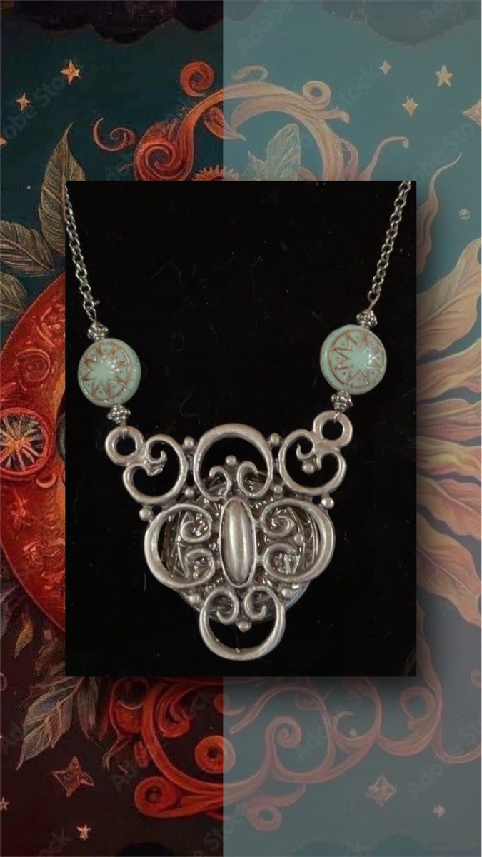 Hi, I made a new victorian scroll silver tone photo locket with light blue star burst beads and tiny silver bead accents. witchywoman.etsy.com/listing/171566… 🌻🌼🌻 #giftforher #women #photolocket #starseller #giftideas #giftformom #mothersday #giftforwife #birthdaygift #etsy 🌻🌼🌻