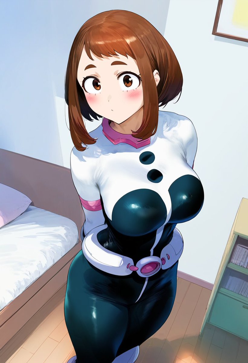 Gabbysnoop's tweet photo. Ochaco Uraka - My Hero Academia https://t.co/gluG3VQKop