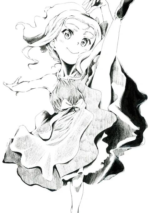 #何回でもポストしたくなるお気入りの一枚を見せて
お子さマリー様!

スカートの陰影が凄く気に入って以降の自作品の基準になってます 