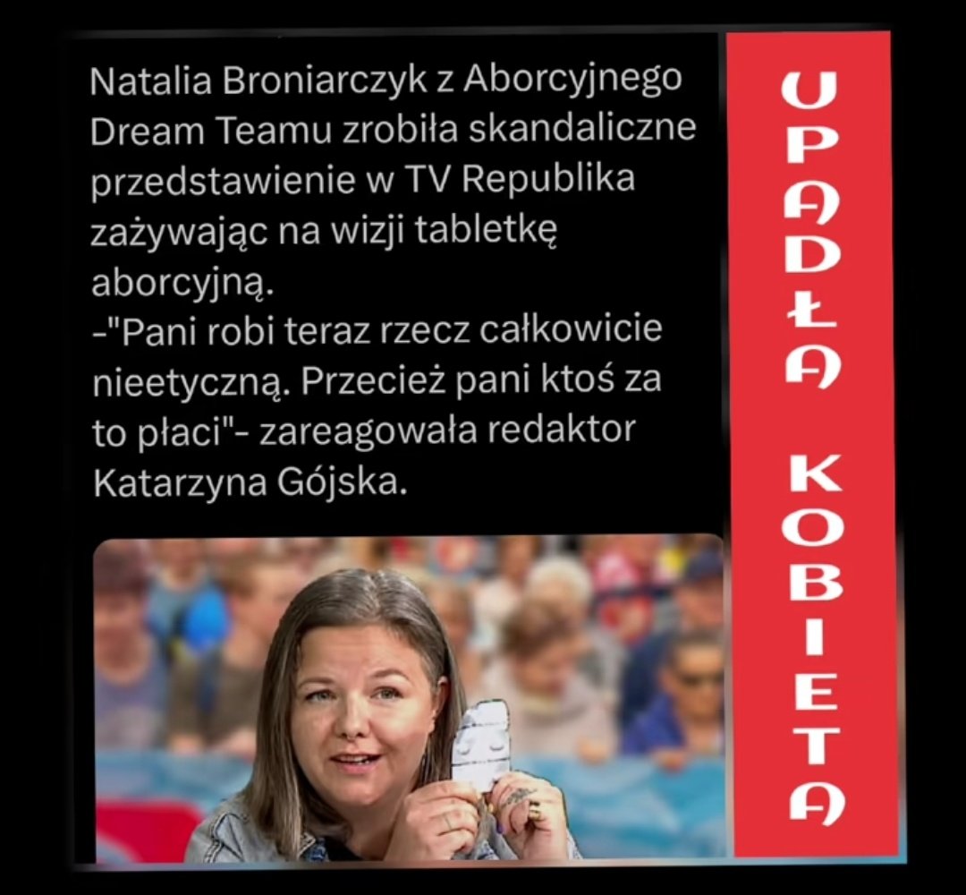 🔴 Ta pani nie ma nic wspólnego z etyką o mądrości nie wspomnę. 👇⬇️