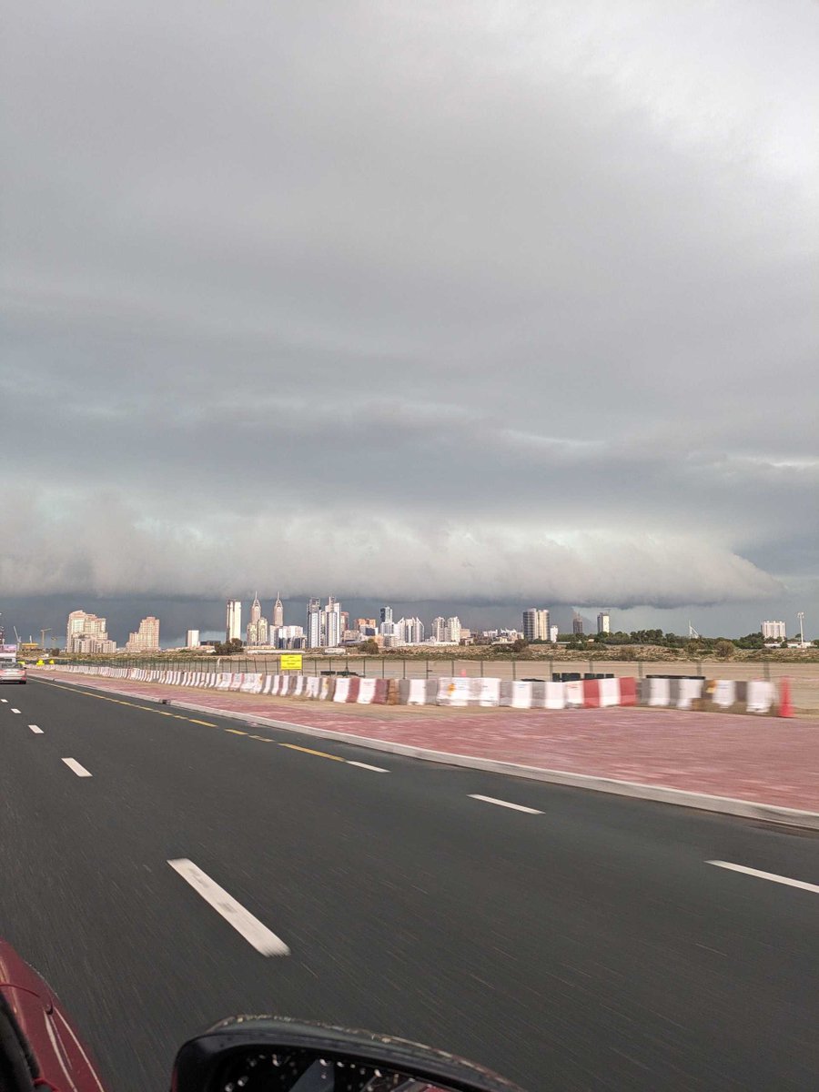 Whoever brought this massive storm front with them to Dubai - please take it back.