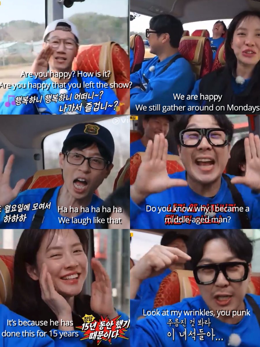 [LYRICS] How did Haha become a middle-aged man? 👨‍🦳 composed & performed by the Running Man members 🎶 Are you doing well, Joong Ki? Are you doing well, Gary? Are you doing well, Kwang soo? Kwang soo, Somin Make it big Good luck 🥹