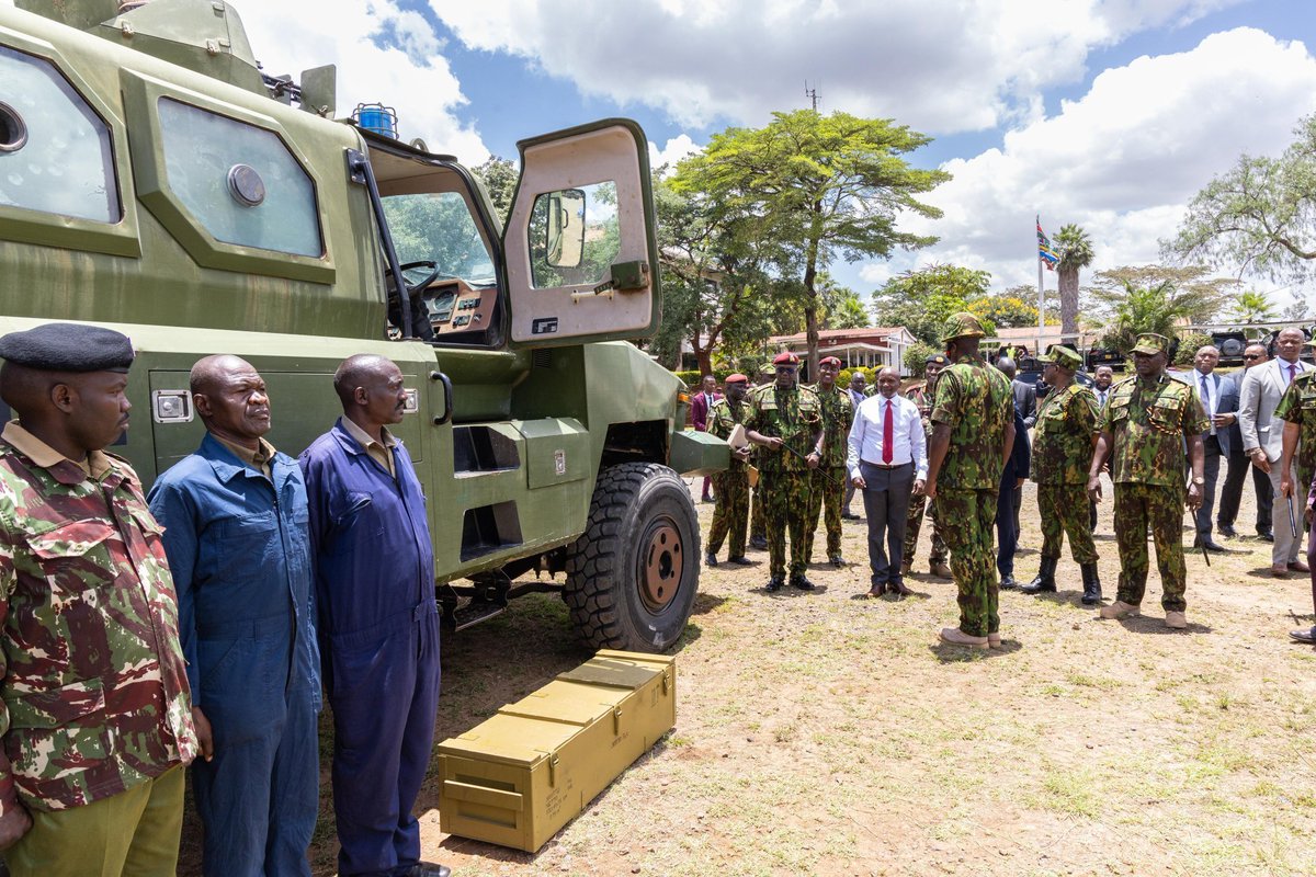The government of Kenya has put everything in place for the additional of more Security equipments for the National Police Service . #ThePlan 
It is working