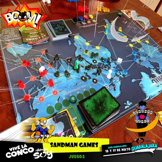 ¿Te gustan los juegos de mesa? ¡Ven a la mesa de Sandman Games a jugar en la ConCo! Encuentra tu acceso en exgtickets.com.mx/store/11-guada… #ViveLaConCo #DondeSoy fan de los juegos de mesa