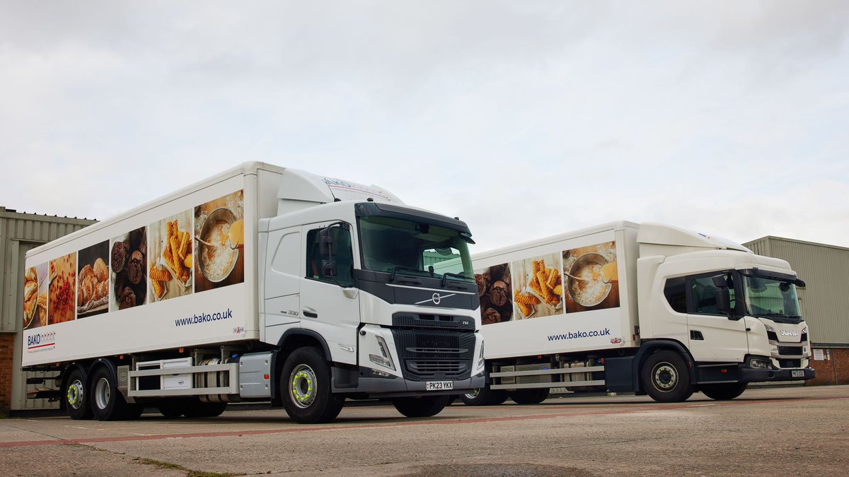 Bakery wholesaler BAKO has taken delivery of 24 new rigid trucks, mounted with a combination of Carrier Transicold Supra 1150 MT systems and engineless Iceland 11 MT units. Read more: on.carrier.com/4ai8hqX