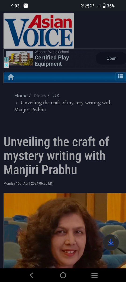 Enjoyed this Intervew by the @AsianVoiceNews UK on my books and creative writing journey.. @JaicoBooksIN @AsianVoicesEU @SanjoyRoyTWA @BloomsburyIndia @IamReadomania @NamitaGokhale_ @NehruCentre asian-voice.com/News/UK/Unveil…