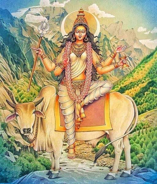 Chaitra Navratra Mahashtami/  Day 8 🚩

The Presiding Goddess for today is Maa Mahagauri 🪷 🌺🌹❣️😇🙏

Chapter 12 (Stuti Phal) 😇