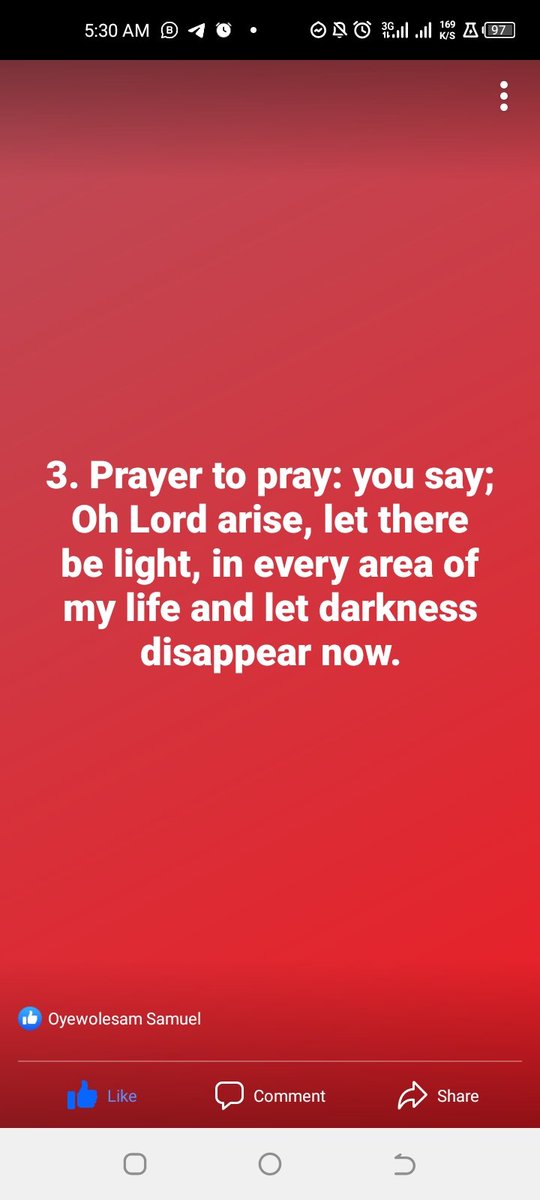 REJECT SPIRITUAL BLINDNESS 

#day107 #newday #tuesdaymorning #1Corinthians2 #verseoftheday #God #jesuschrist #HolySpirit #discern #spiritualeyes #eyes #spiritualconnection #open #Encounter #7amFirePrayers #RCCG #oyewolesam28 #samueloyewole #samueloyewoleglobal #MFMWorldWide #MFM