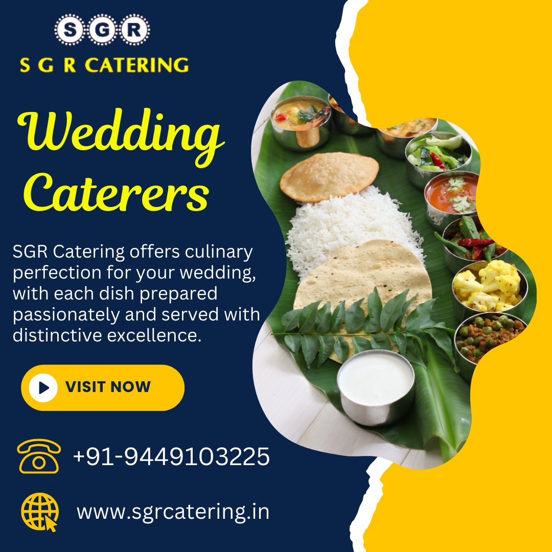 SGR Catering makes sure that your wedding feast is a gastronomic delight, combining culinary mastery with excellent service.
#sgrcatering #bangalore #karnataka #weddingcatering #cateredtoperfection #deliciouslywed