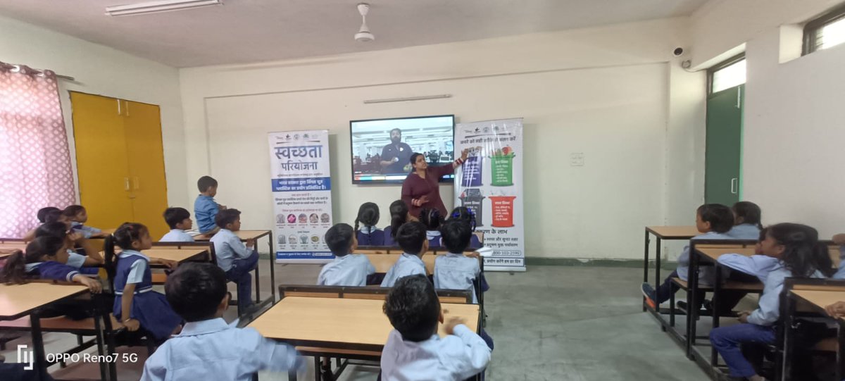 On April 10, 2024, the Team IEC conducted an awareness session at Govt. Sr. Secondary School in Maloya. The aim was to educate students about waste segregation and encourage their engagement in maintaining cleanliness.