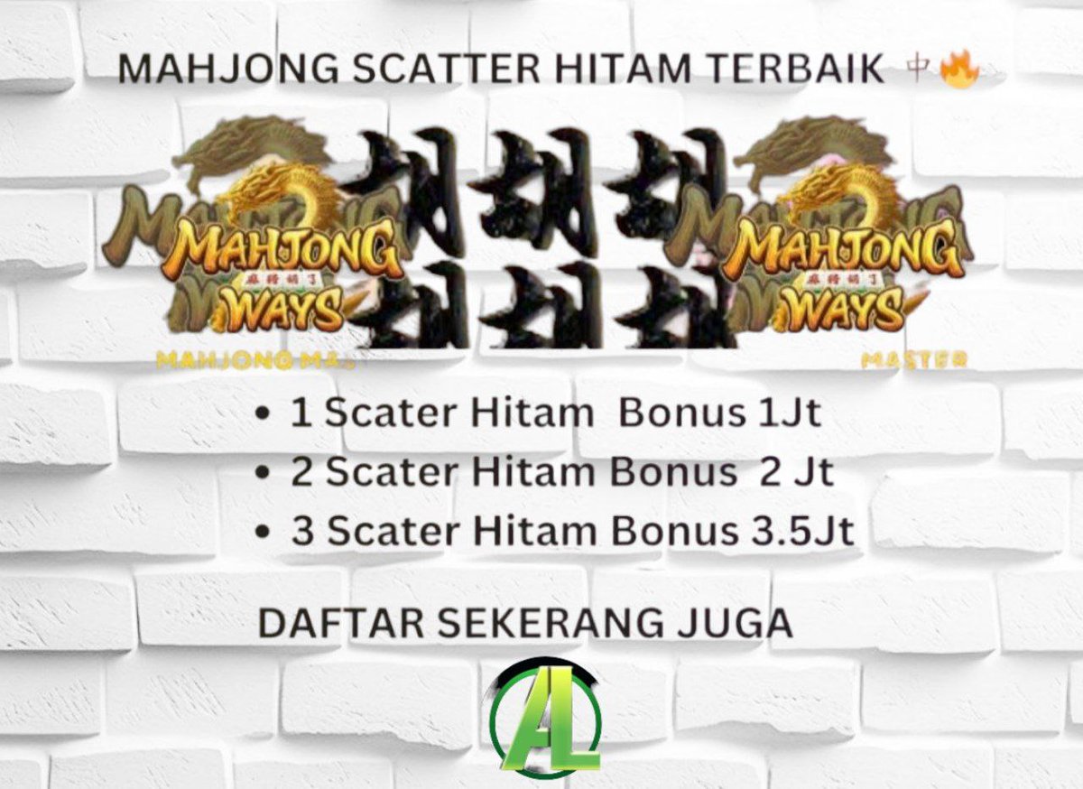 Msg888Nur's tweet photo. HALLO KAK..

ALTOGEL LAGI BUKA EVENT SCATTER HITAM NIH

TAPI HANYA UNTUK 10 PLAYER TERCEPAT AJA

JOIN LEWAT LINK AKU OTOMATIS LANGSUNG SETTING UNTUK MENDAPATKAN SCATTER HITAM 👉https://t.co/Z7hiYKDEC5👈
ATAU JAPRI KE WA AKU AJA YA KAK, BIAR AKU BANTU DAFTARKAN : 0819-3395-4440 https://t.co/RqZpn4625F