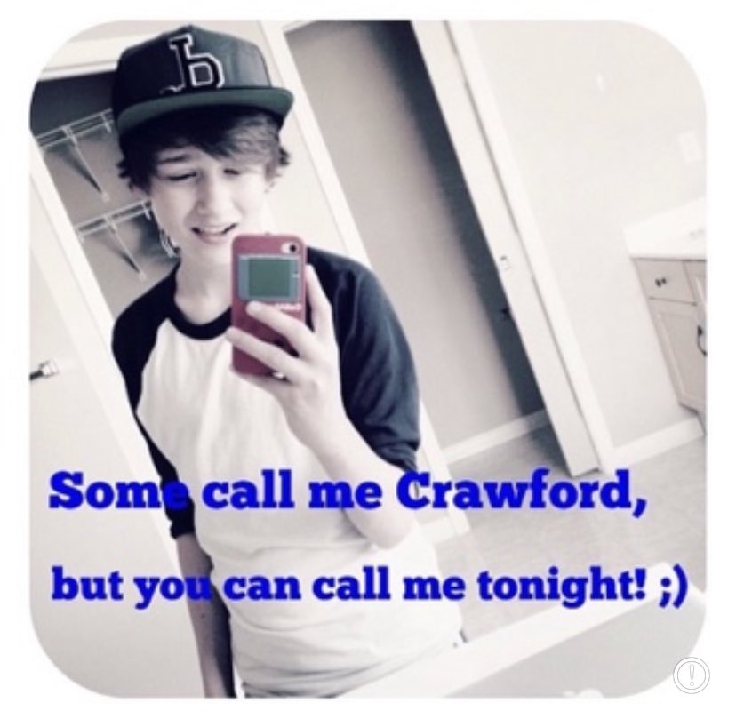 CrawfsCarpenter's tweet photo. In honor of Crawf’s birthday I’ll be bringing back this gem @CrawfordCollins https://t.co/g2Rfg4s0m0