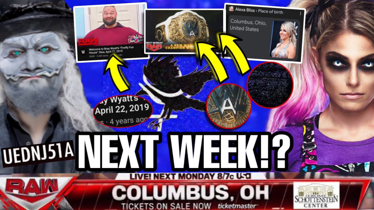 Could a MAJOR Uncle Howdy / Alexa Bliss reveal happen, next week? 👀 👇🏻 🔹youtu.be/hJTybsC_auo