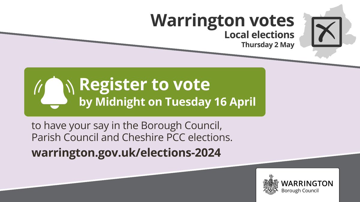 ELECTIONS | Today is the last day to register to vote in this year's local elections. Make sure to you register to vote by midnight tonight. 👉 orlo.uk/ra8AL