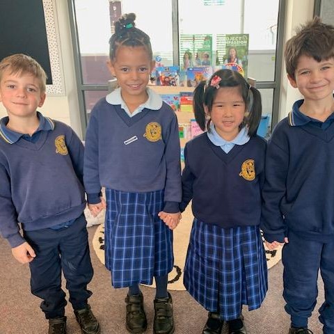 Term 2 is set to be an exciting one, with many big events planned, including Grandparents Day, First Eucharist Celebrations, Mother's Day Breakfast and the Family Bush Dance. They are all looking very smart in their Winter Uniforms.