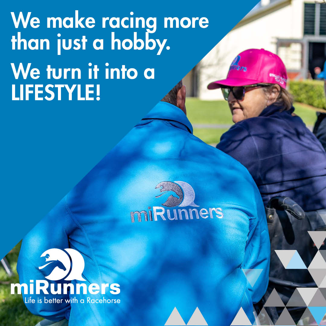 Experience the thrill of racehorse ownership with regular updates, exclusive owner events, and your very own certificate of ownership. 🌟 Change your lifestyle from as little as $14.92 a month! ➡️ bit.ly/3HuOqba #mirunners  #lifesbetterwitharacehorse