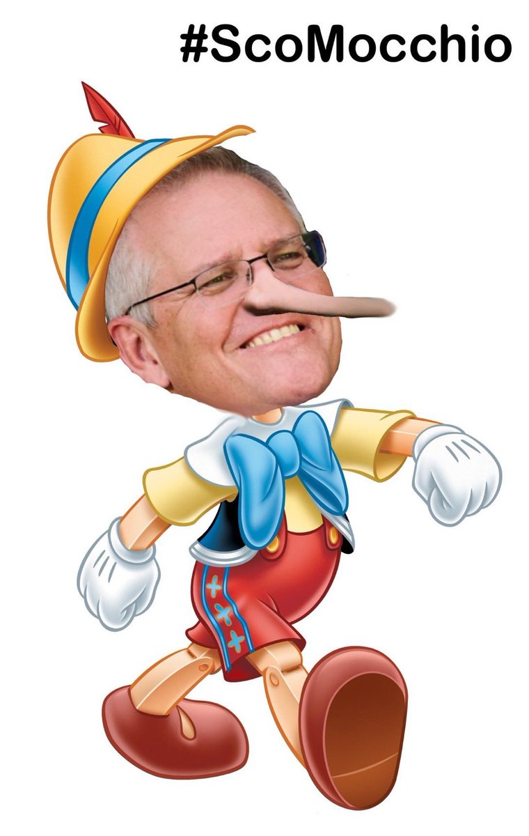 bugwannostra's tweet photo. Whatever you do don't make #Scomocchio trend again. He's allegedly getting a nose job after the Lehrmann case. #auspol https://t.co/zaau9b3EPD