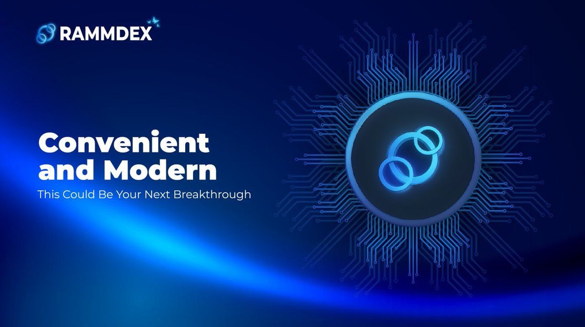 RammDex's tweet photo. RAMM @RammDex🦋  
Risk Automated Market Maker

Trading Based on RAMM at RammDex: Convenient and Modern - This Could Be Your Next Breakthrough!🎉

RammDex understands that flexibility and transparency are crucial factors when participating in the cryptocurrency market. That's why we offer RAMM-based trading solutions, where every cryptocurrency transaction aims not only for optimal liquidity but also ensures fairness and transparency through the use of blockchain results. This combination creates a convenient, flexible trading space with user control. 

Join RammDex today and experience the difference that RAMM technology brings!🤝