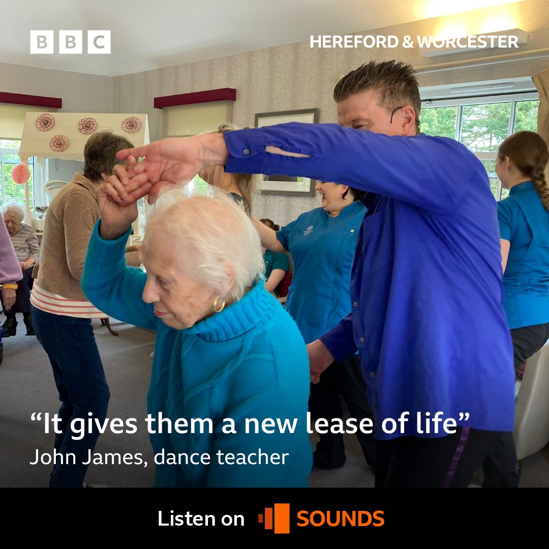 Meet the salsa-dancing Fernhill Heath care home residents 💃 Listen here: bbc.in/4aD4aGm