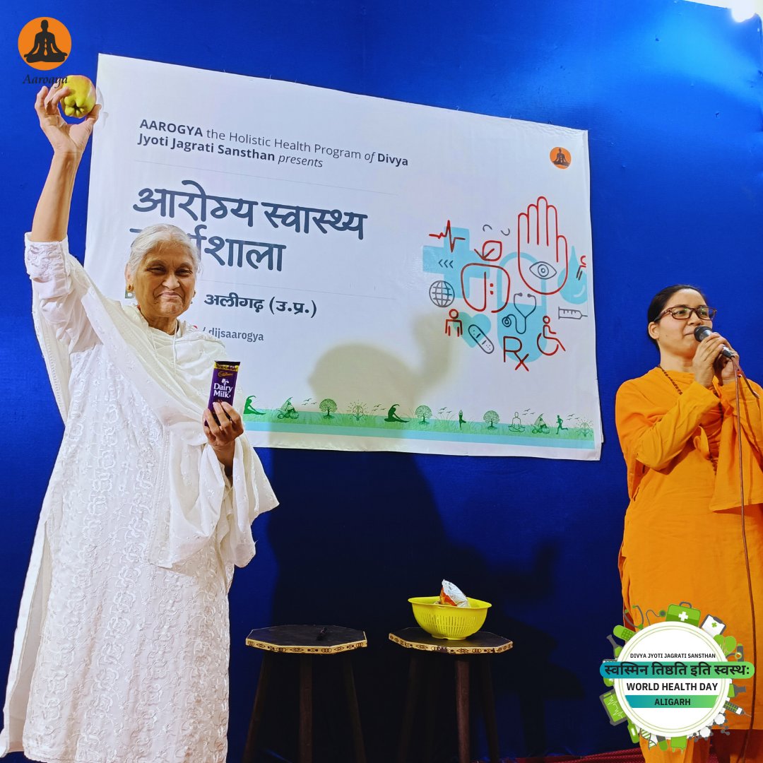 Under its month-long initiative for World Health Day, #DJJS #Aarogya held 2 Health workshops at #Aligarh in March and April, 2024, which served 160 individuals, fostering health and wellness.  
#healthiswealth #healthworkshop #healthylife #worldhealthday2024 #ashutoshmaharajji