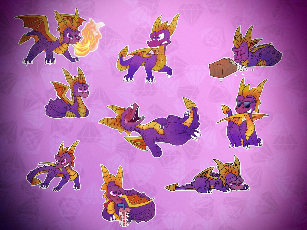 mr_gallop's tweet image. Purple boi
#Spyro #Spyrothedragon #SpyroFanart