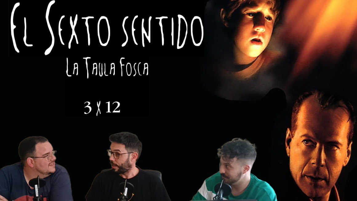 Bon dia! 

Tenim nou episodi!! 

Hui duguem “El Sexto Sentido”, de la má de Bruce Willis, un molt menut pero increible Haley Joel Osment i la magnifica Toni Colette.

Gaudiu!!

youtu.be/DidrR4Jbe5g?si…

go.ivoox.com/rf/127524253