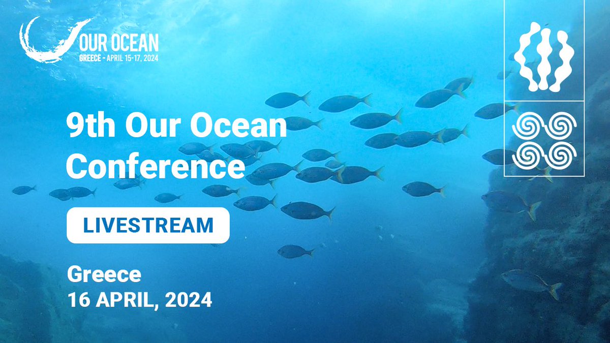 The 9th Our Ocean Conference is about to start! Tune in to hear the welcome address and keynote remarks from distinguished guest speakers @GreeceMFA @Skylakakis @JohnKerry @ThomsonFiji @VSinkevicius @EU_Commission @StateDept and more. 🔴 Click on the link:…