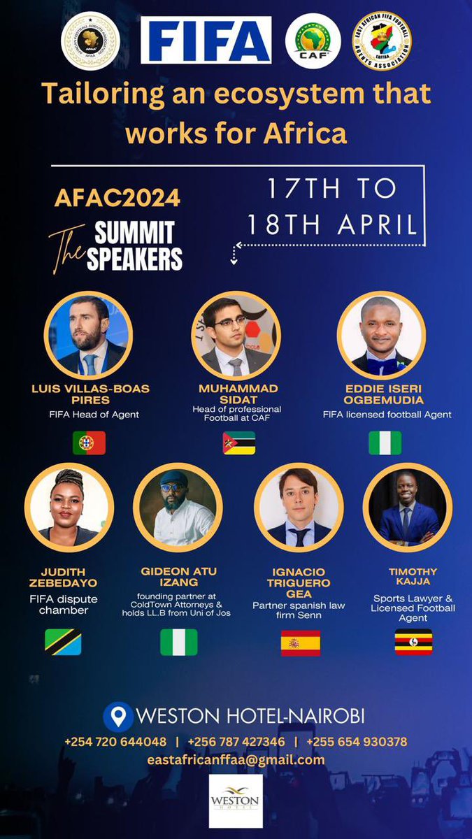 Join us at the African Agents Summit to meet licensed agents and other football stakeholders. Let's discuss the crucial role of agency in football. Register here affaa.org/events/