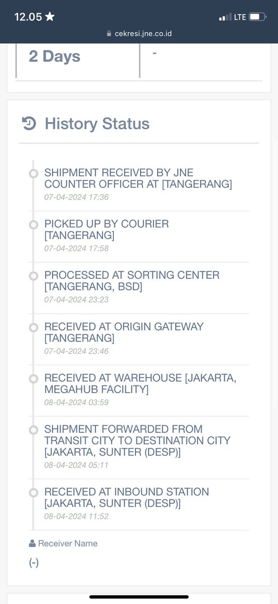 nispauy's tweet photo. kok masih stuck aja sih 
ini ekspedisi terlama dah sepertinya yg pernah saya alami 
tolong dong, skrg udah ditanggal berapa ini sett dah lama bangett.. 
@JNECare 
lama bgt pergerakannya lambat banget dah kaga sat seg sat set https://t.co/dCJZSjqqTc
