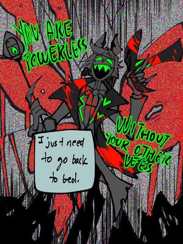 FrootLaFroot's tweet photo. Day 3: Nightmares

Yeah so im hop skotching themes.

#SMWRevival2024 #StaticMothWeek #VoxVal https://t.co/kuDPuKj7FY