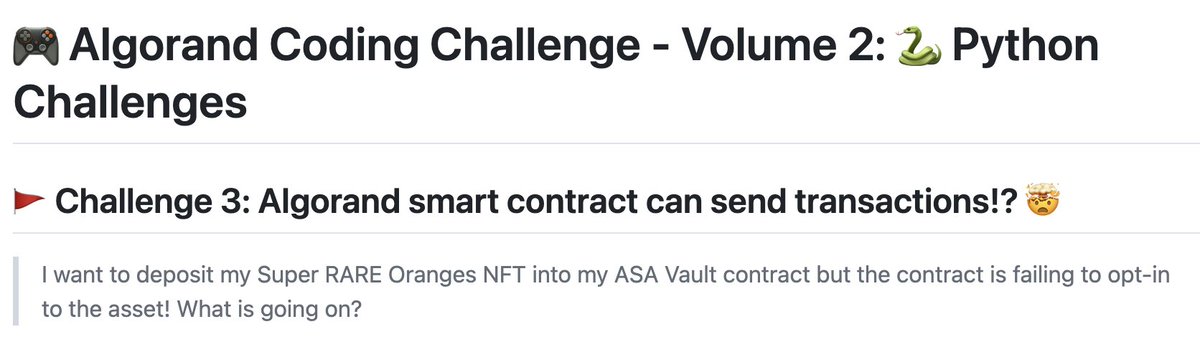 chriskim_dev's tweet image. Hey #algodevs, can you guess what the🐞will be for the 3rd Python #AlgoCodingChallenge? 

For guessing correctly you get....

my like ❤️