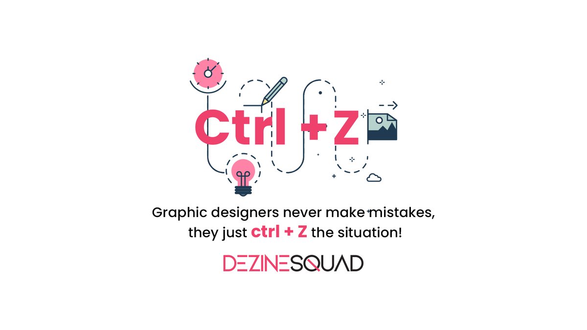 'Graphic designers never make mistakes, they just ctrl + Z the situation! 🖱️✨ Embracing the power of the undo button one design at a time. #DesignLife #CtrlZMagic'
.

.
#graphicdesign #illustration #logo #branding #graphic #designer #brand #creative #typography #designdaily