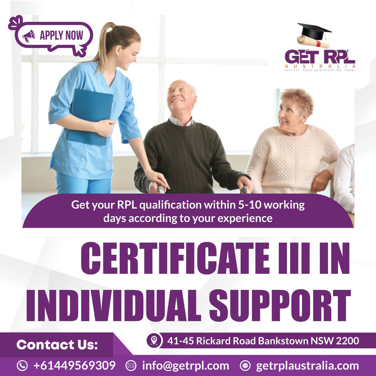Exciting news! 
Embark on a journey of compassion and care with our new offering: Certificate III in Individual Support! Don't miss out on this opportunity to embark on a path that truly matters.
Call:  0449 569 309
#individualsupport #HealthcareJobs #Lehrmann #Bishop #Australia