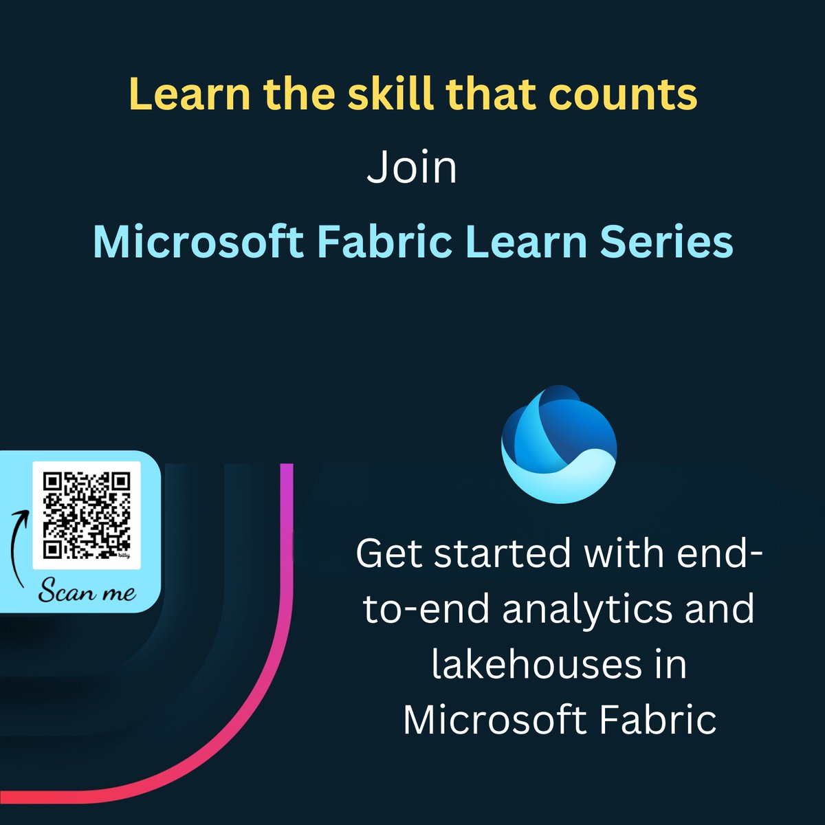 🚀😍 Season 2 of the Microsoft Fabric Learn Series is starting today. Episode 1 is all about getting started with end-to-end analytics and lakehouses in Microsoft Fabric. Join the session here: developer.microsoft.com/en-us/reactor/… #mslearn #learn #msfabric #microsoftfabric