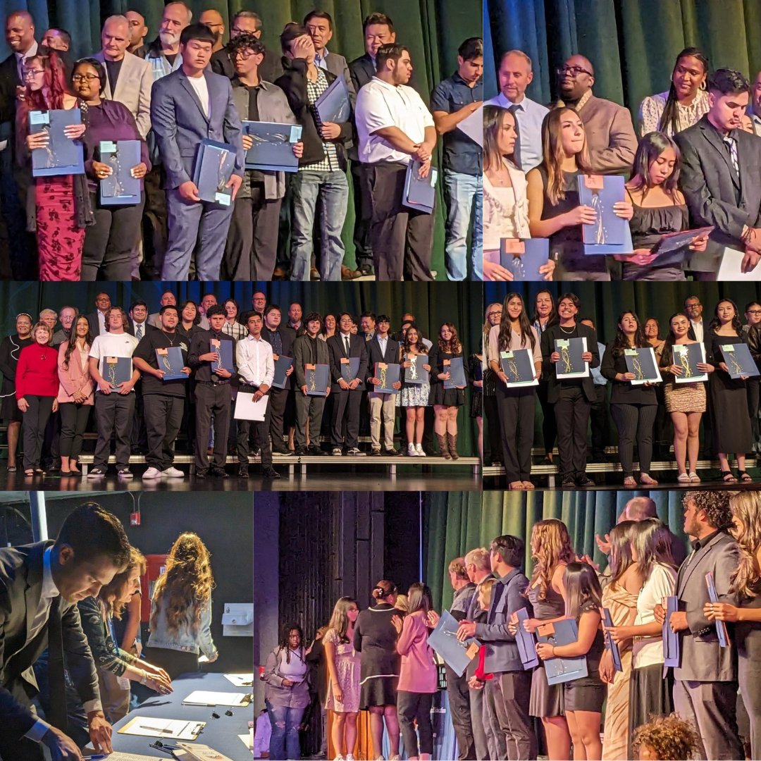 What a wonderful night of celebration! Thank you students, parents, and all who attended our annual Student Success Awards! We are so happy to honor the exemplary achievements of our students! #bvrop @Californiacte @UplandUnifiedSD @CJUHSD @ChinoValleyUSD @Claremont