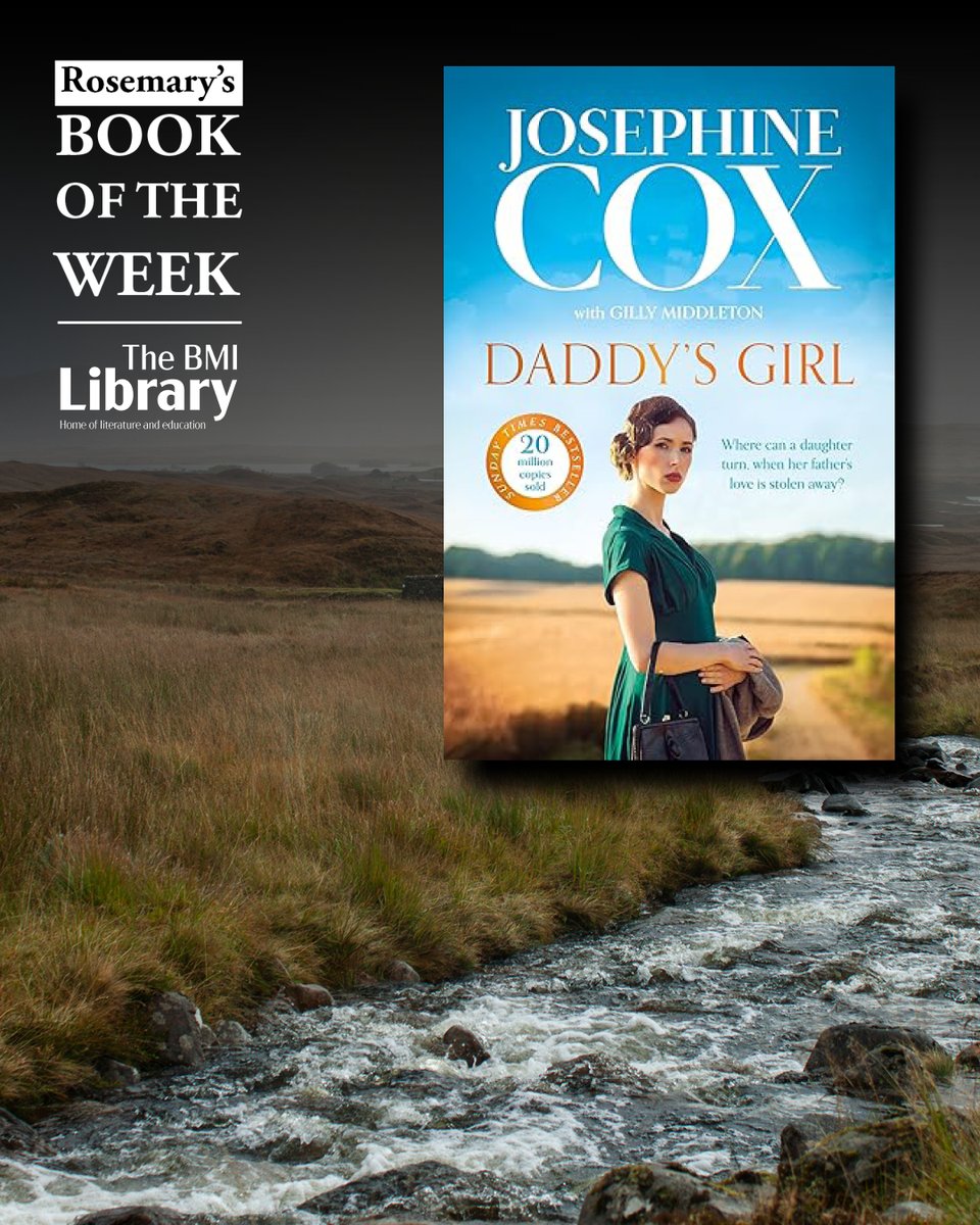 Rosemary's Book of the Week Daddy's Girl by Josephine Cox Reserve your copy now go to our Library Webpage: ballaratmi.org.au/library #membership #BookClubs #meettheauthor #talks #library #newreleases #GoodReads #AuthorTalks #newsletter
