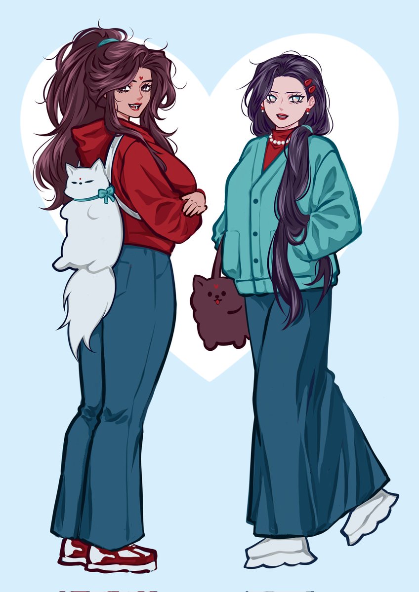 modern fem!bingqiu 🐶🐱 #svsss