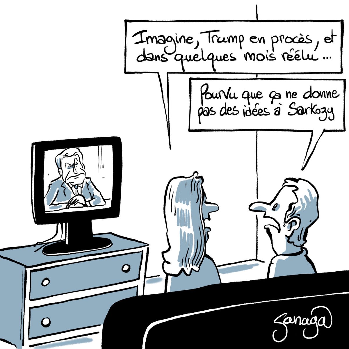 Le #DessinDePresse de Sanaga : Le procès de Trump
Retrouvez tous les dessins de Sanaga : blagues-et-dessins.com
#DessinDeSanaga #ActuDeSanaga #Sanaga #Humour #ÉtatsUnis #Trump #DonaldTrump #Sarkozy #NicolasSarkozy #Procès #Réélection