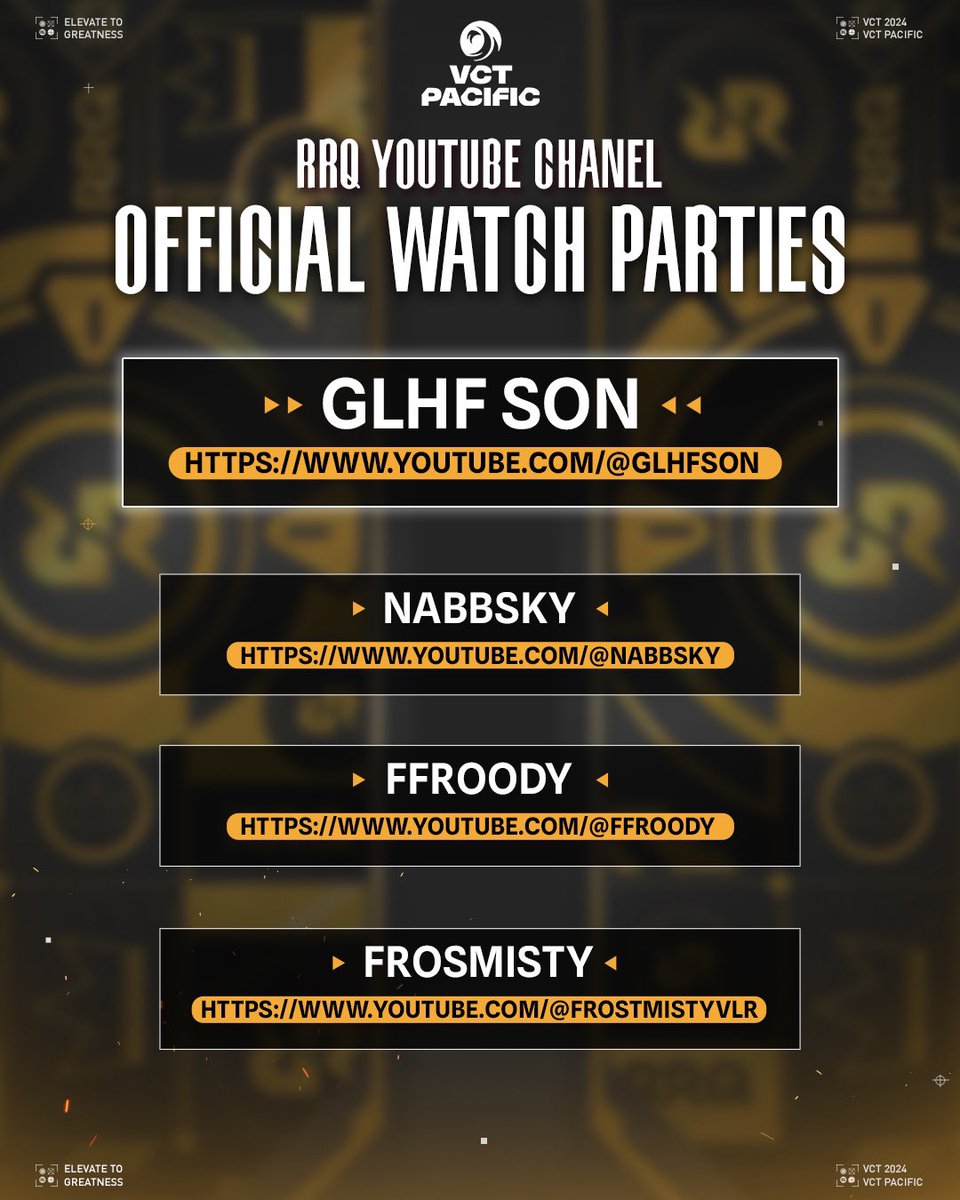 Don’t forget to catch @GeneralSonCast and friends on their channels to watch our match vs T1!