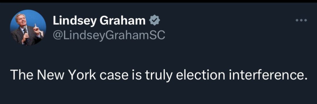 🚨 #BREAKINGNEWS You are correct Senator. The Manhattan Criminal case is absolutely about how Donald Trump illegally interfered in the 2016 election. 🚨