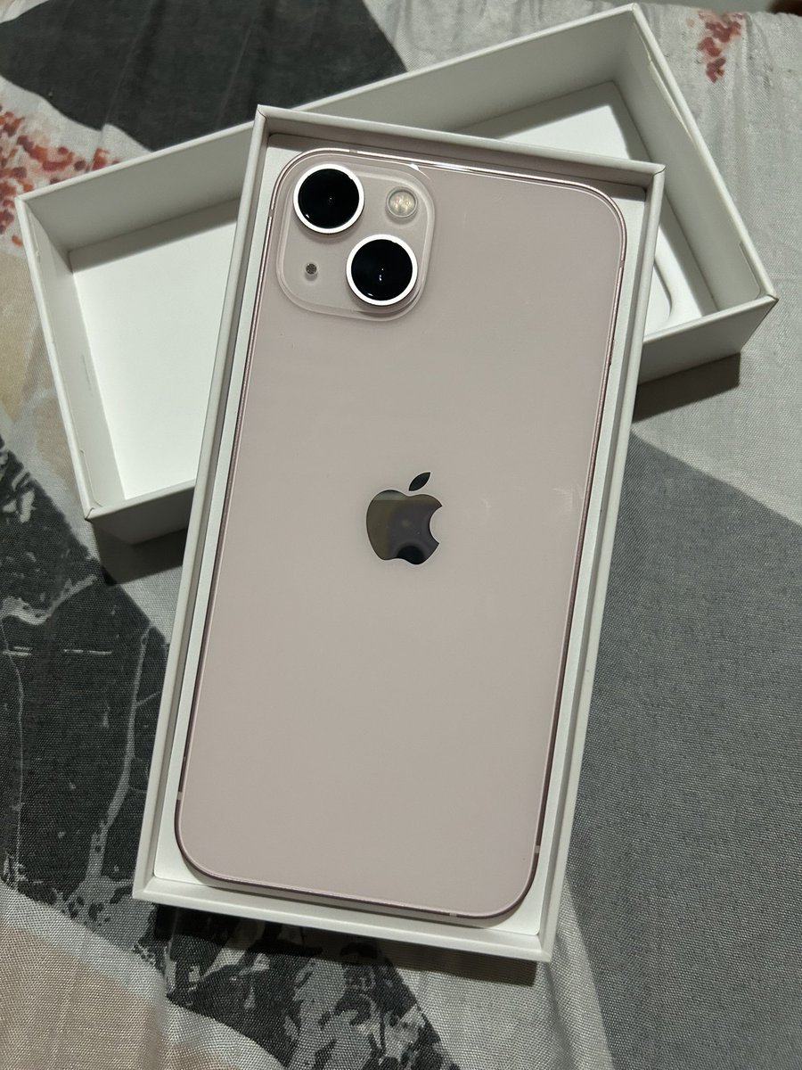 _0606cart's tweet photo. wts lfb ph 

iphone 13
pink
128gb
100% batt health
active apple warranty until oct
with original charger cord and box
super smooth 
27k last price

🏷️ for sale want willing to sell looking for buyer https://t.co/tmlR70VBL2
