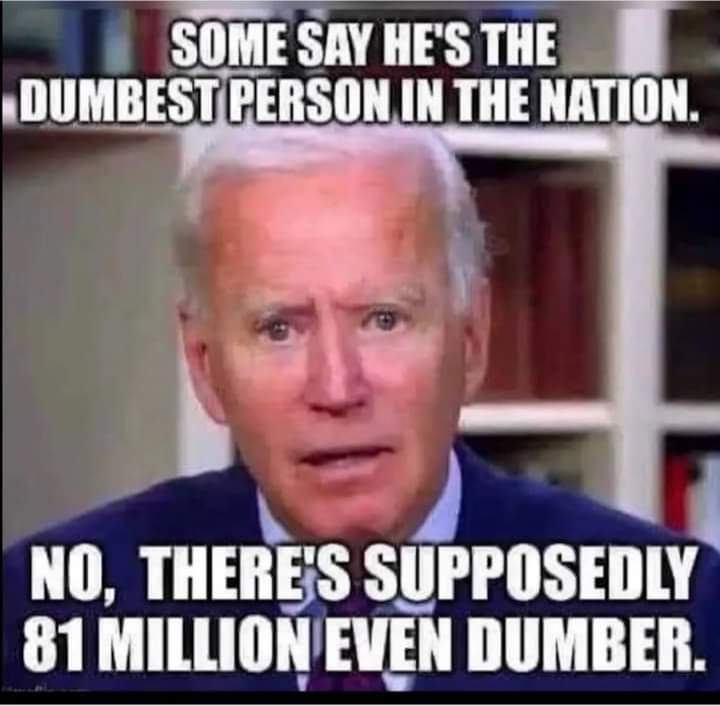Ain't that the truth!🙄🤦‍♀️ I bet that a large percentage of the people who did actually vote for him are regretting that decision. #BidenWorstPresidentEver