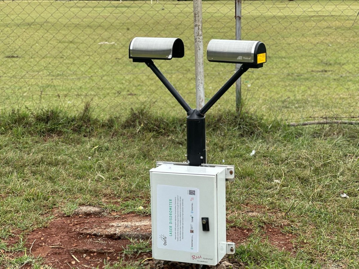 #DIDYOUKNOW
Laser disdrometers provide more detailed information about rainfall characteristics beyond the amount of rain. They have been designed to generate precise data about the size and velocity of raindrops falling through a specified area
#WhyWeatherMatters