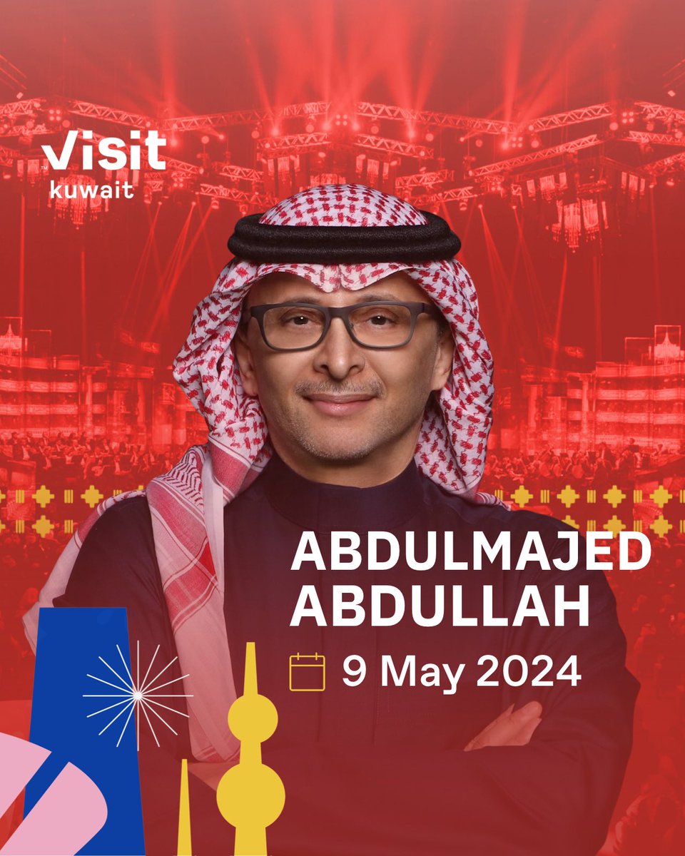 ABDULMAJEED ABDULLAH
IN KUWAIT 😍🇰🇼

🗓️ 9 May 2024 
🎟️Tickets are currently not available 

<a href="/Abdulmajeed6531/">عبدالمجيد عبدالله</a> 

#VisitKuwait